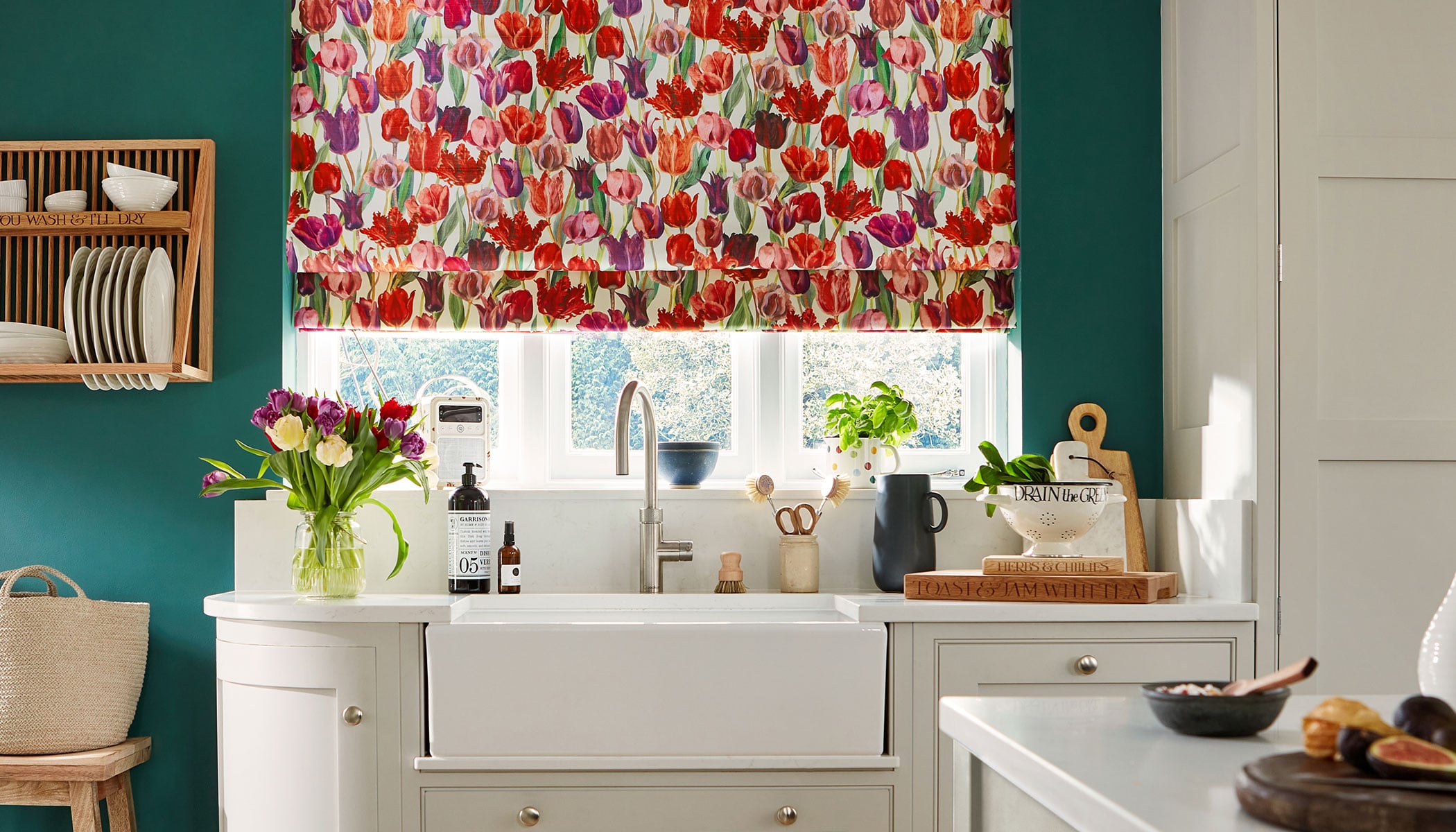 Floral Blinds