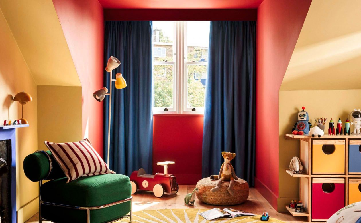 Colourful interior inspired by Viva Pop