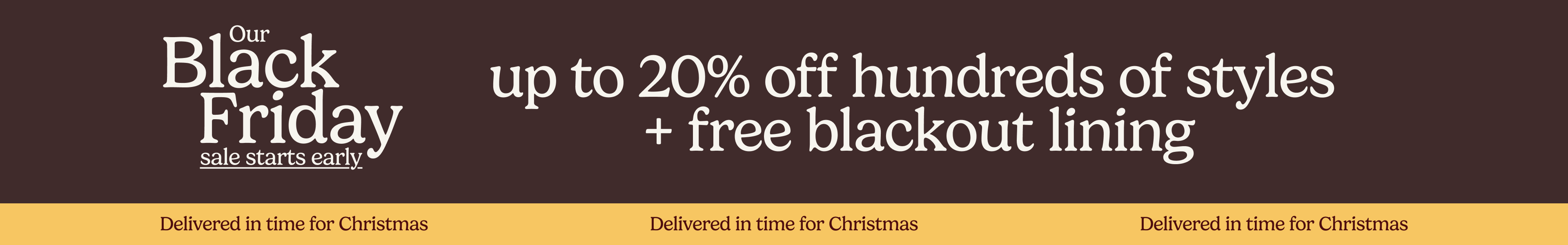 Blinds2Go Black Friday Sale