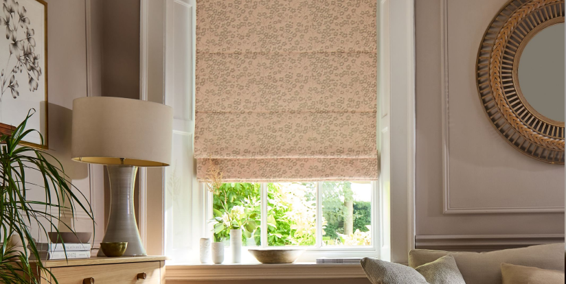 Free blackout lining on Roman blinds