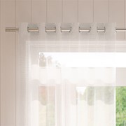 Cirrus Voile Bright White Curtains | Curtains 2go™