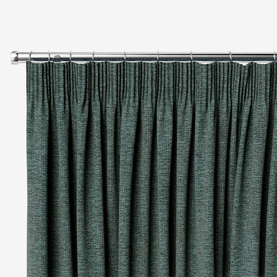 Delphi Chenille Weave Eucalyptus Curtains