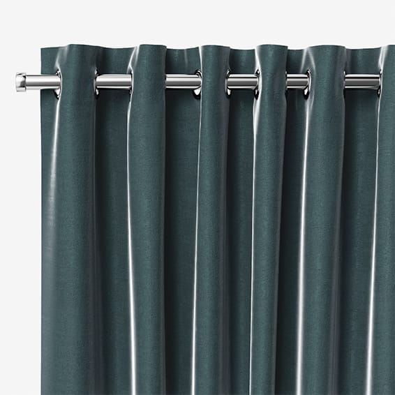 Finnestone Velvet Peacock Curtains