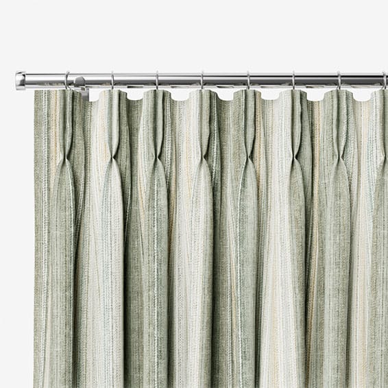 Harper Stripe Rosemary Curtains