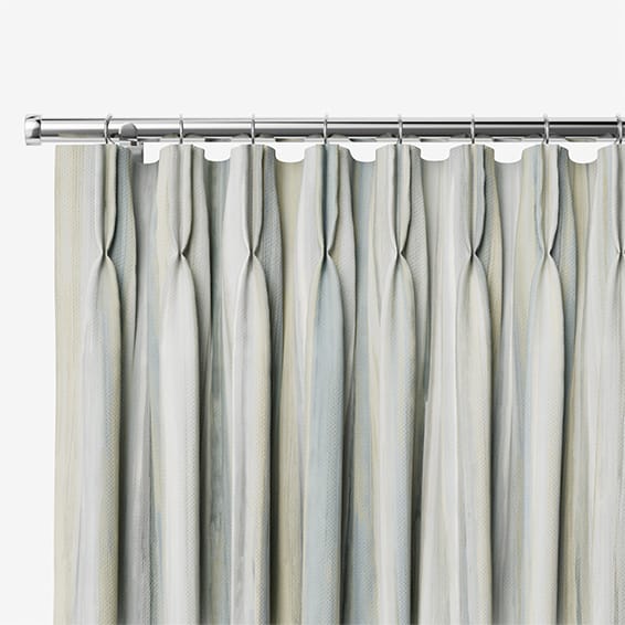 Oasis Stripe Mineral Curtains