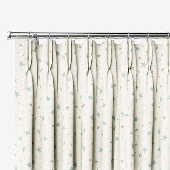 Starry Skies Duck Egg Curtains