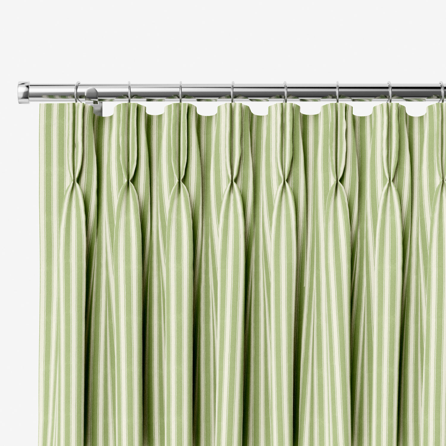 Tiger Stripe Yellow Green Curtains