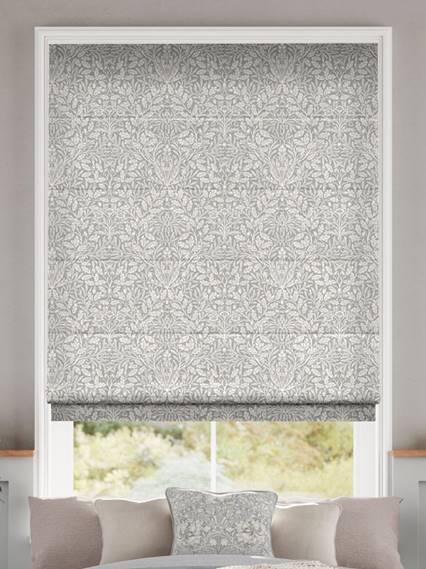 Electric William Morris Acorn Dove Roman Blind thumbnail image