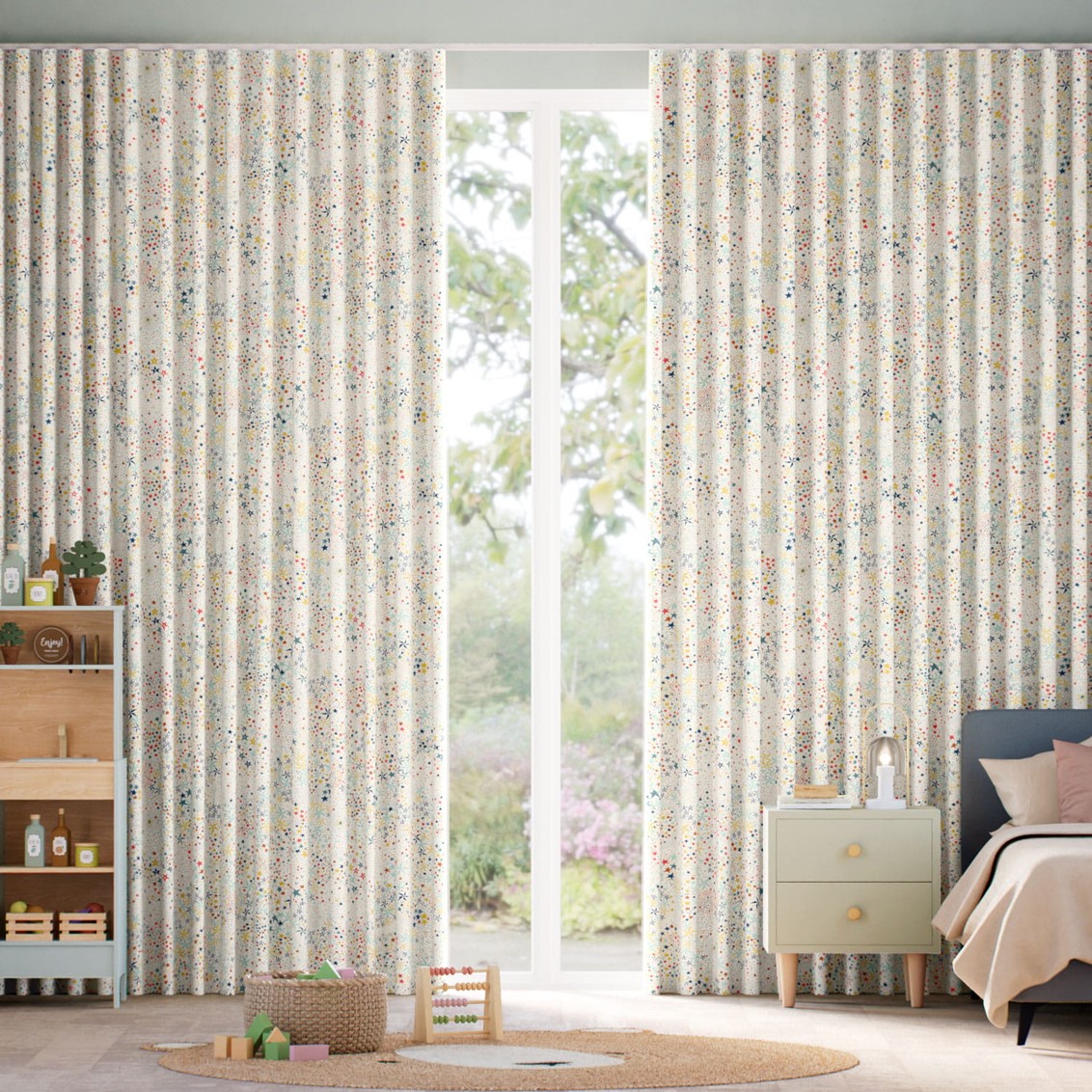 Adelajda Aurora Yellow Curtains