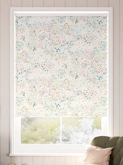 Adelajda Aurora Yellow Roller Blind thumbnail image