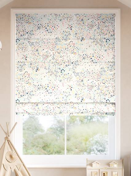 Adelajda Aurora Yellow Roman Blind thumbnail image