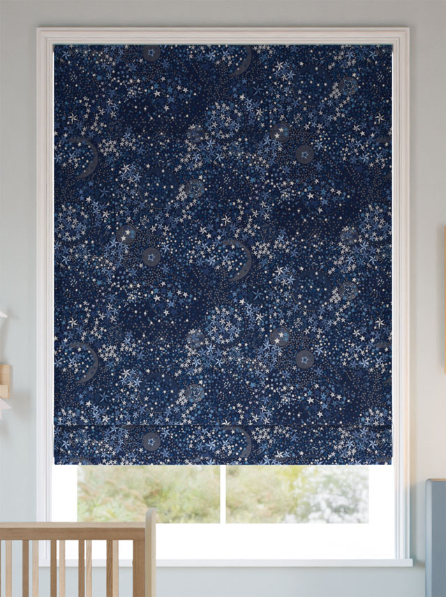 Adelajda Nighttime Blue Roman Blind thumbnail image