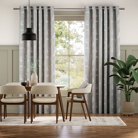 Adeline Dove Grey Curtains