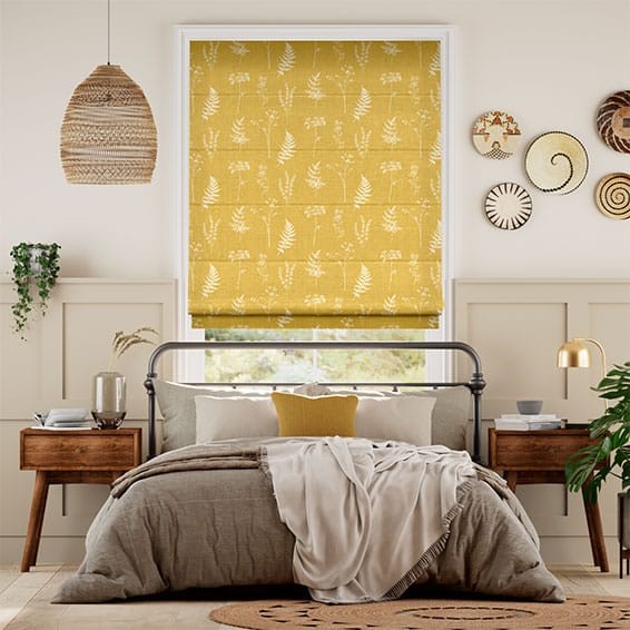 Adeline Honey Roman Blind