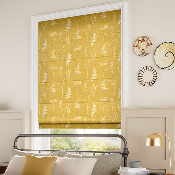 Adeline Honey Roman Blind