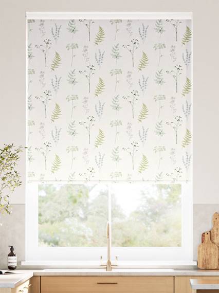 Adeline Juniper Roller Blind thumbnail image