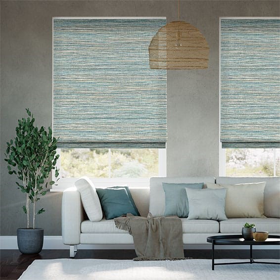 Affinity Azurite Roman Blind