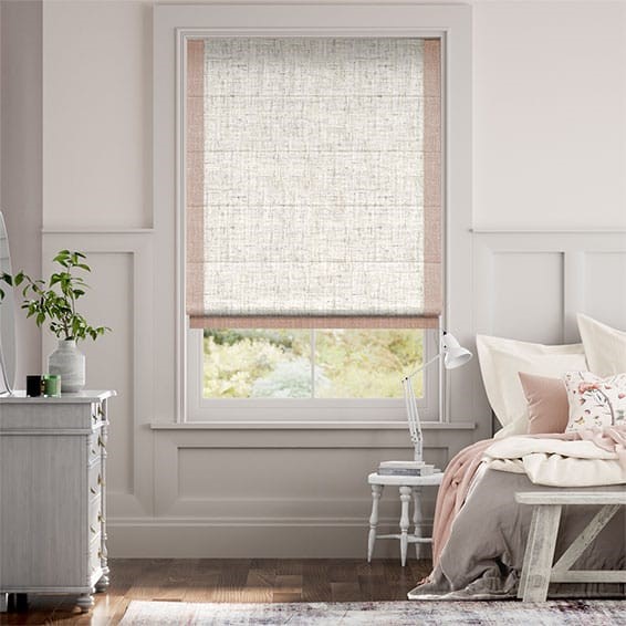 Affinity Warm Blush Roman Blind