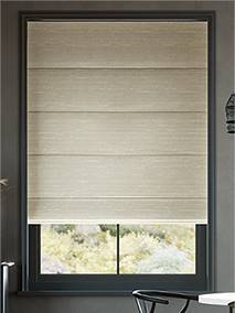 Ahisma Luxe Faux Silk Oyster Roman Blind thumbnail image