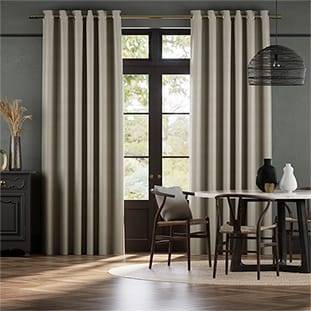 Ahisma Luxe Faux Silk Mink Curtains thumbnail image