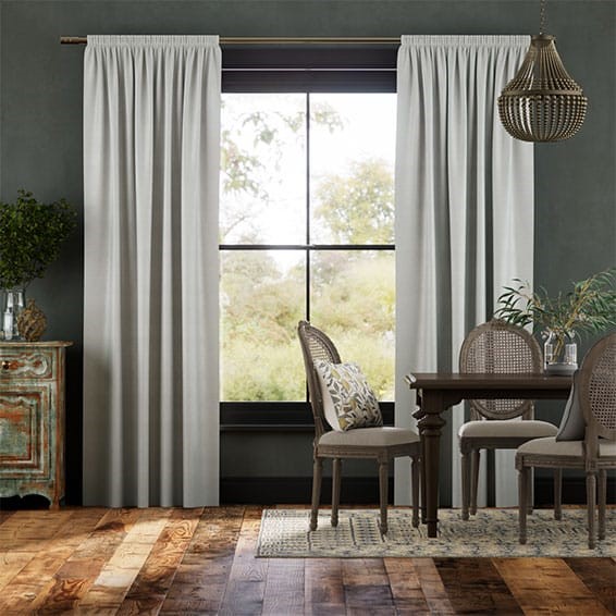 Ahisma Luxe Faux Silk Mist Curtains