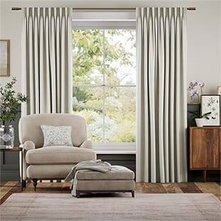 Ahisma Luxe Faux Silk Pearl Curtains thumbnail image