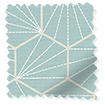 Aikyo Teal Curtains swatch image
