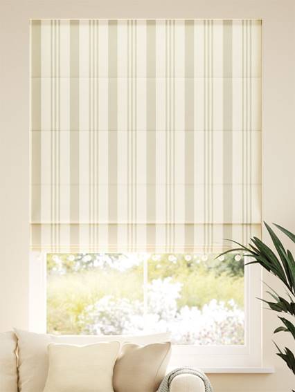 Albany Pebble & Chalk Roman Blind thumbnail image