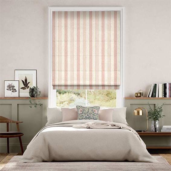 Albany Rose Roman Blind