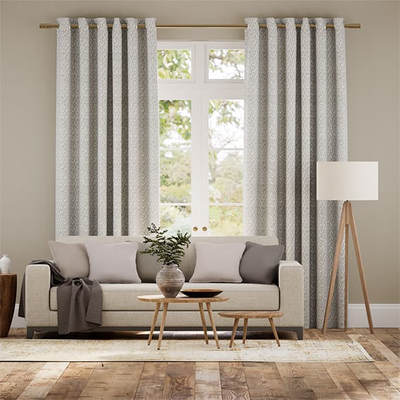 Alcyone Silver  Curtains