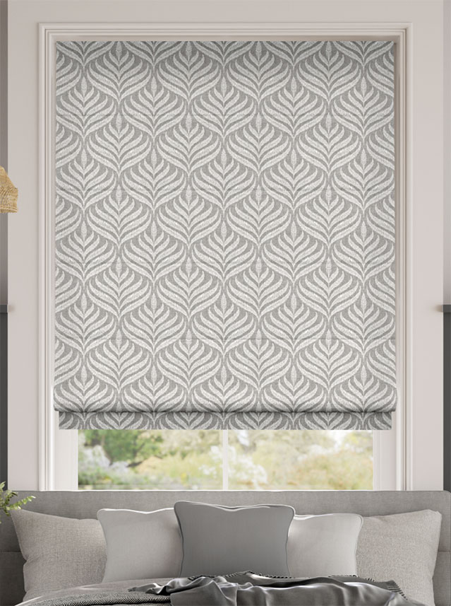 Alessandra Nickel Grey Roman Blind thumbnail image