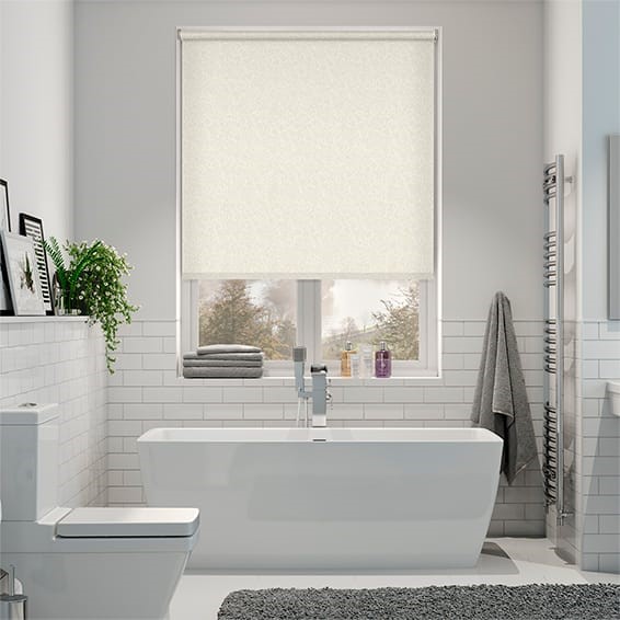 Alicante Blackout Marble Cream Roller Blind