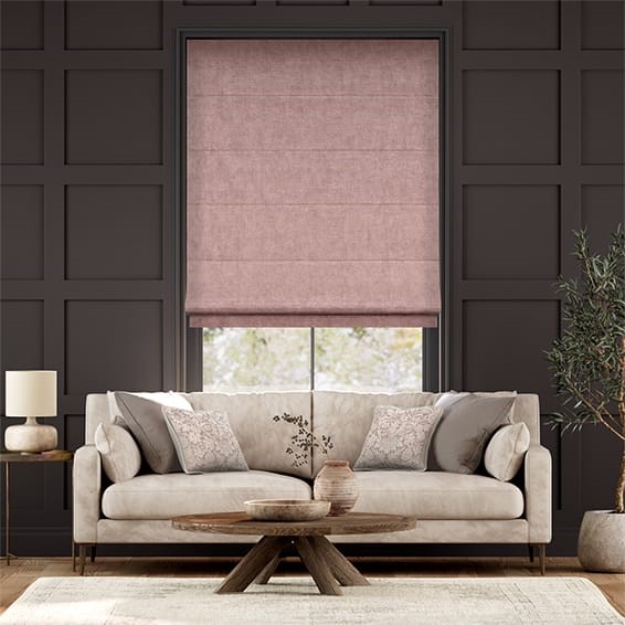 Alva Dusky Rose Roman Blind