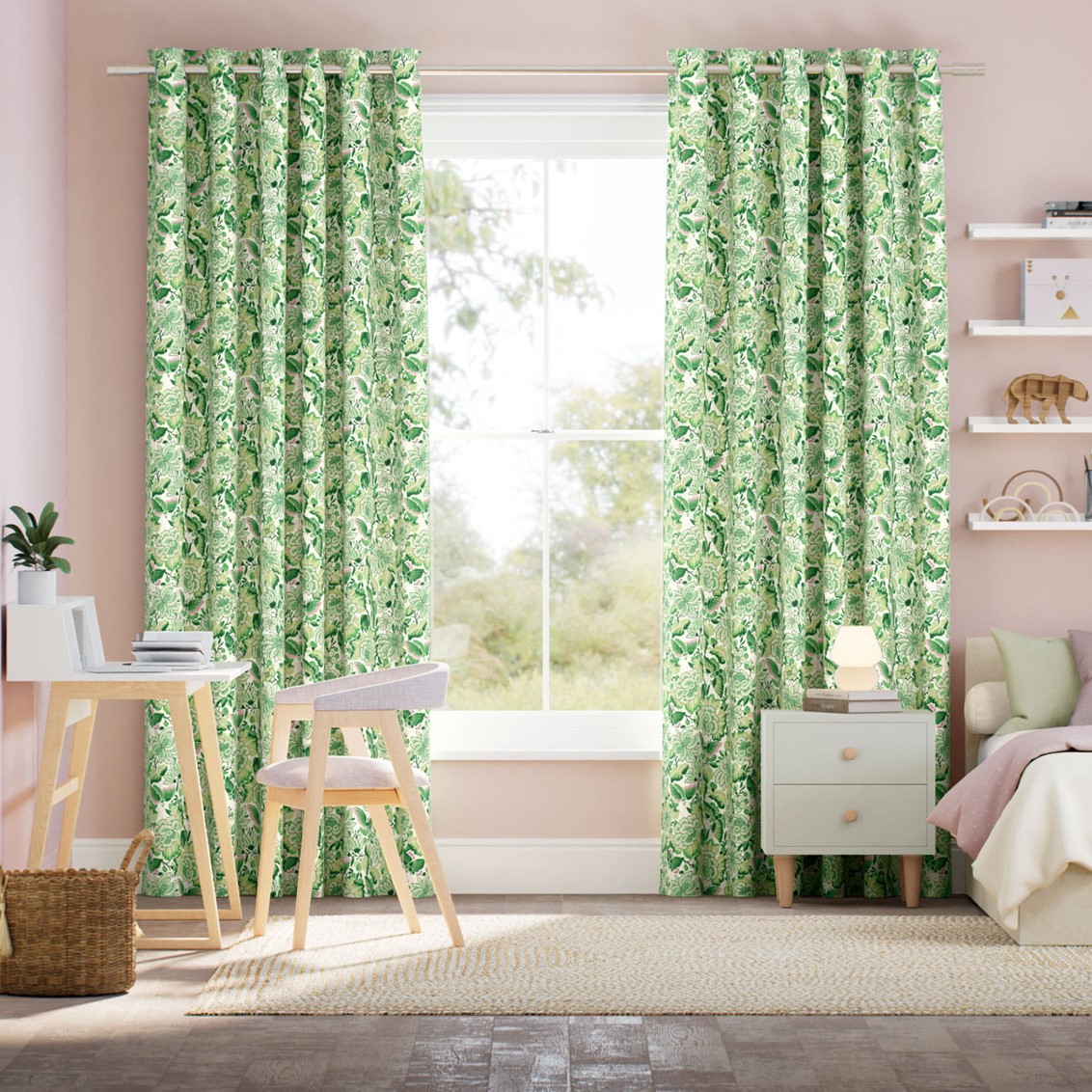 Amara Butterfly Shoots & Rushes Curtains