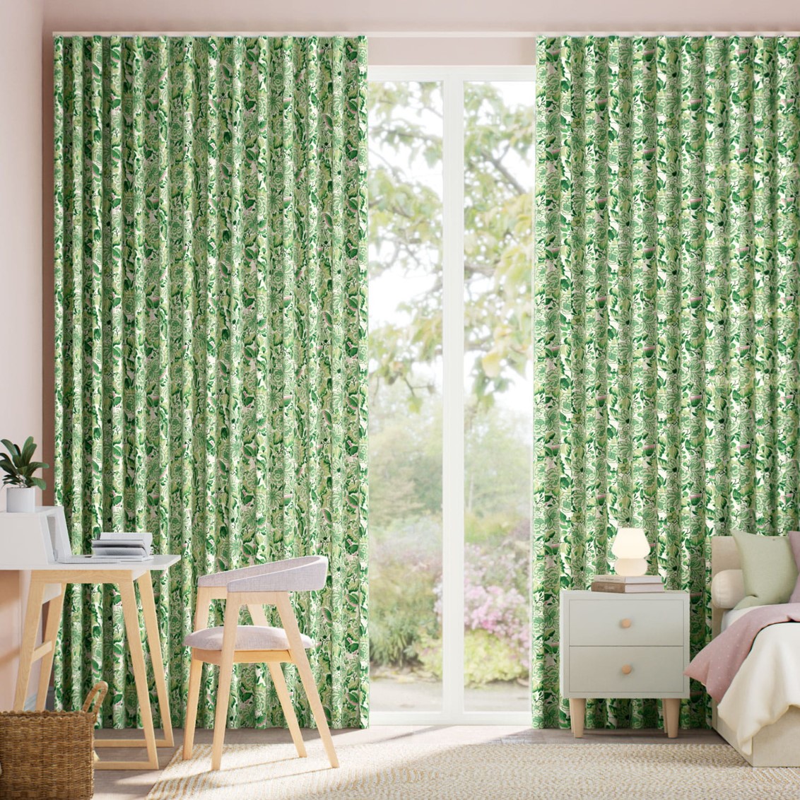 Amara Butterfly Shoots & Rushes Curtains