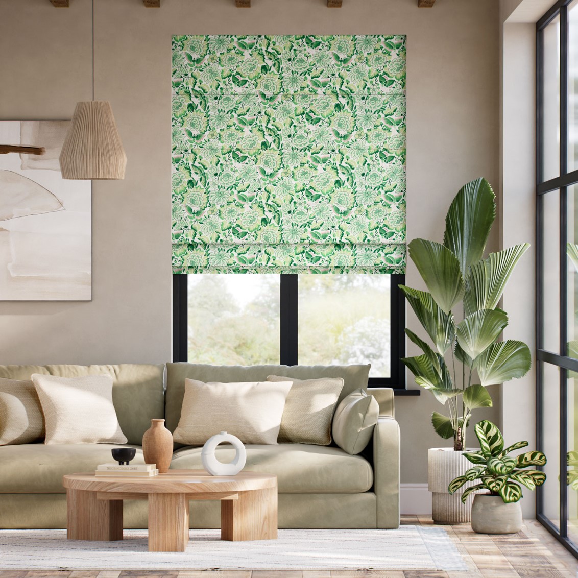 Amara Butterfly Shoots & Rushes Roman Blind