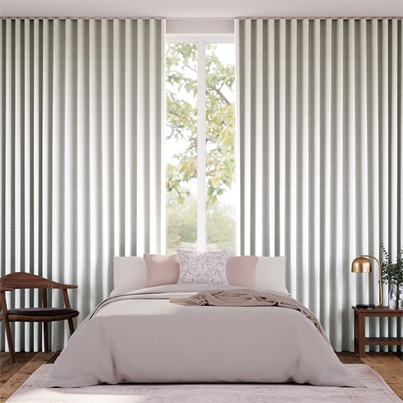 Amara Pearl White Curtains
