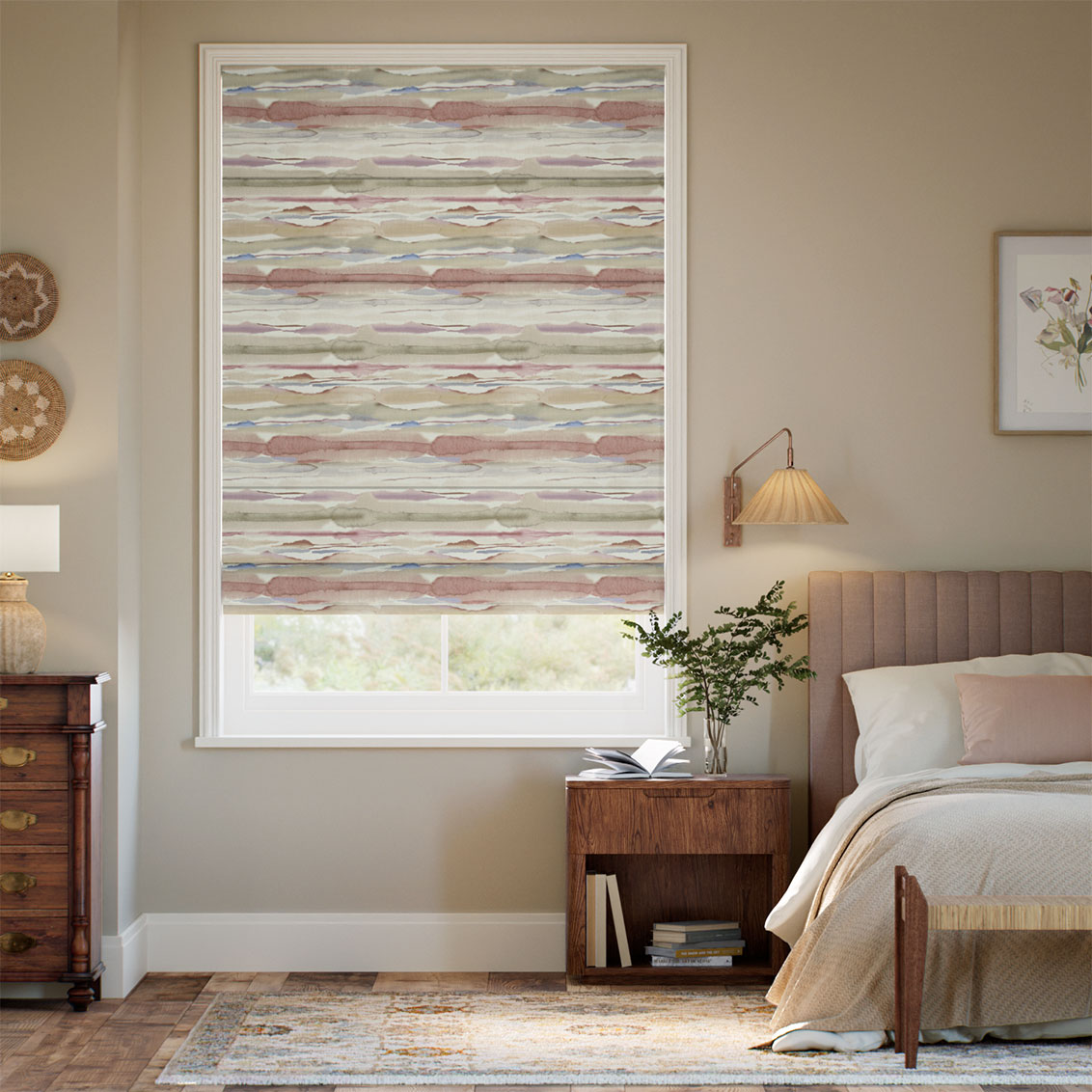 Amari Quartz Roman Blind