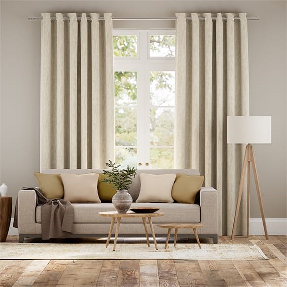 Ambrose Pale Natural Curtains