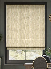 Amelie Embroidered Buttermilk Roman Blind thumbnail image