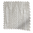 Amelie Embroidered Cool Grey Roman Blind swatch image