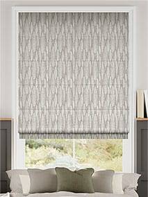 Amelie Embroidered Cool Grey Roman Blind thumbnail image