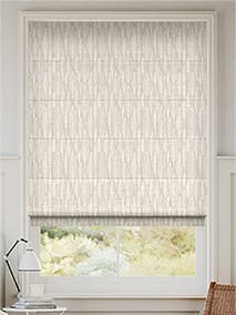 Amelie Embroidered Linen Roman Blind thumbnail image