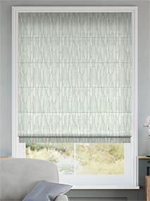 Amelie Embroidered Mint Green Roman Blind thumbnail image