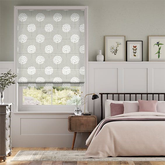 Amity Silver Roman Blind