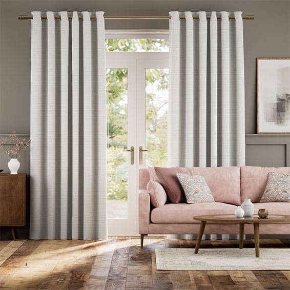 Amore Silver Curtains