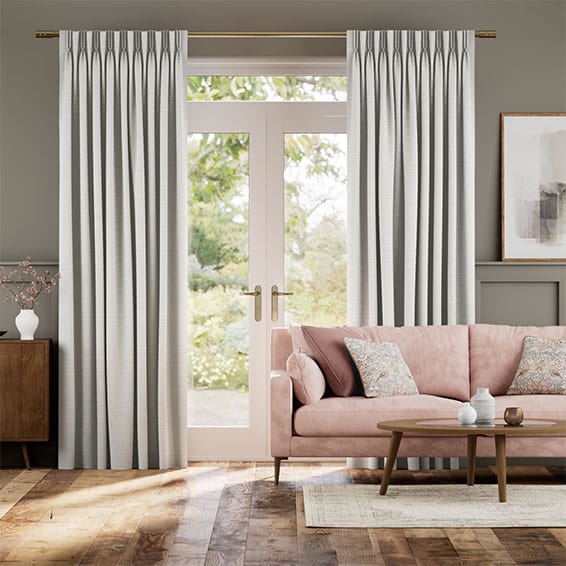 Amore Silver Curtains
