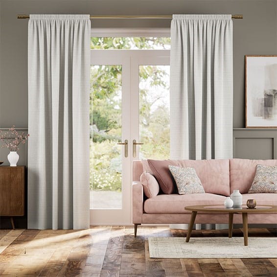 Amore Silver Curtains