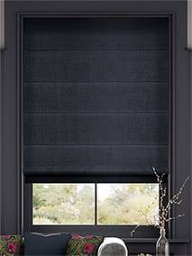 Ansari Faux Silk Midnight Roman Blind thumbnail image