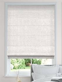 Ansari Faux Silk Platinum Roman Blind thumbnail image